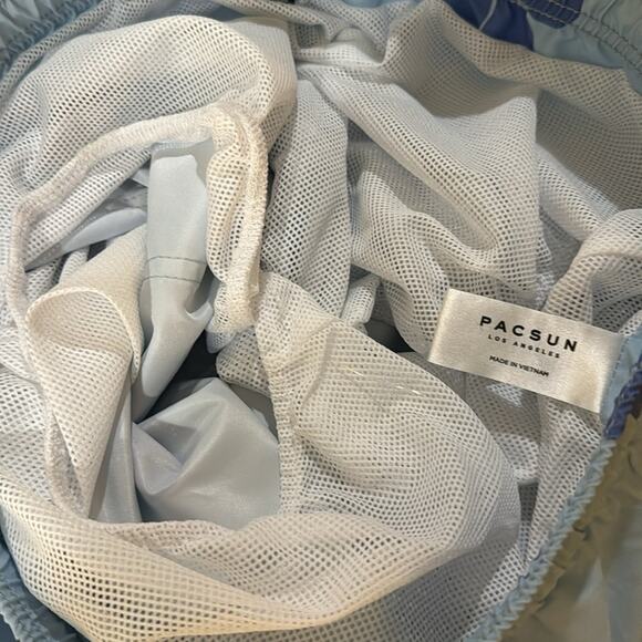 PacSun Recycled Groove 17" Swim Trunks Size M - Picture 7 of 7